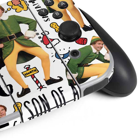 Elf Pattern Nintendo Switch OLED (2021) Skin